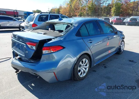 2025 Toyota Corolla Le from USA, damaged, VIN 5YFB4MDEXSP357611